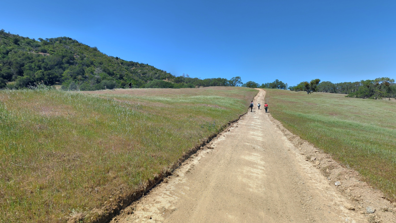 Trail at Sierra Azul Open Space Preserve Santa Clara County CA